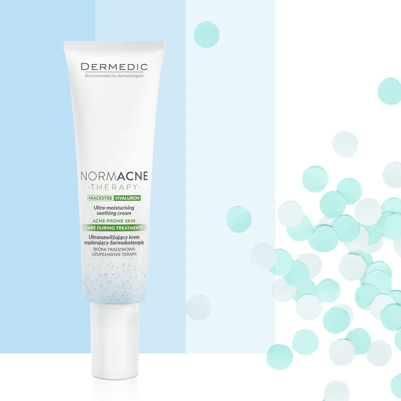 Creme hidratante Dermedic Normacne Therapy para pele com tendência acneica