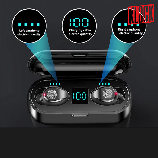  Auriculares Bluetooth True Wireless Klack Kf9 In Ear Con Micrófono