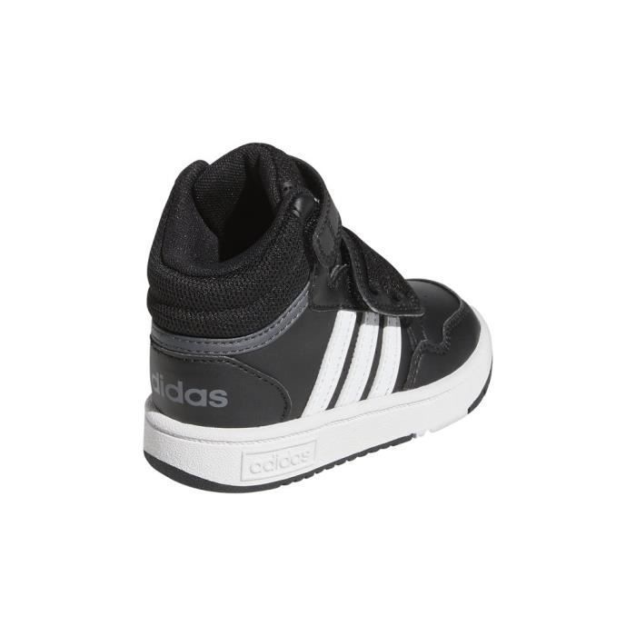 Basket - Adidas - Hoops Mid 3.0 Ac I - Nero - Traspirante - Indoor