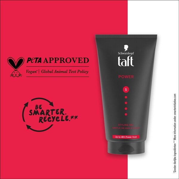 Taft Hold 5 Power gel za oblikovanje kose 100ml