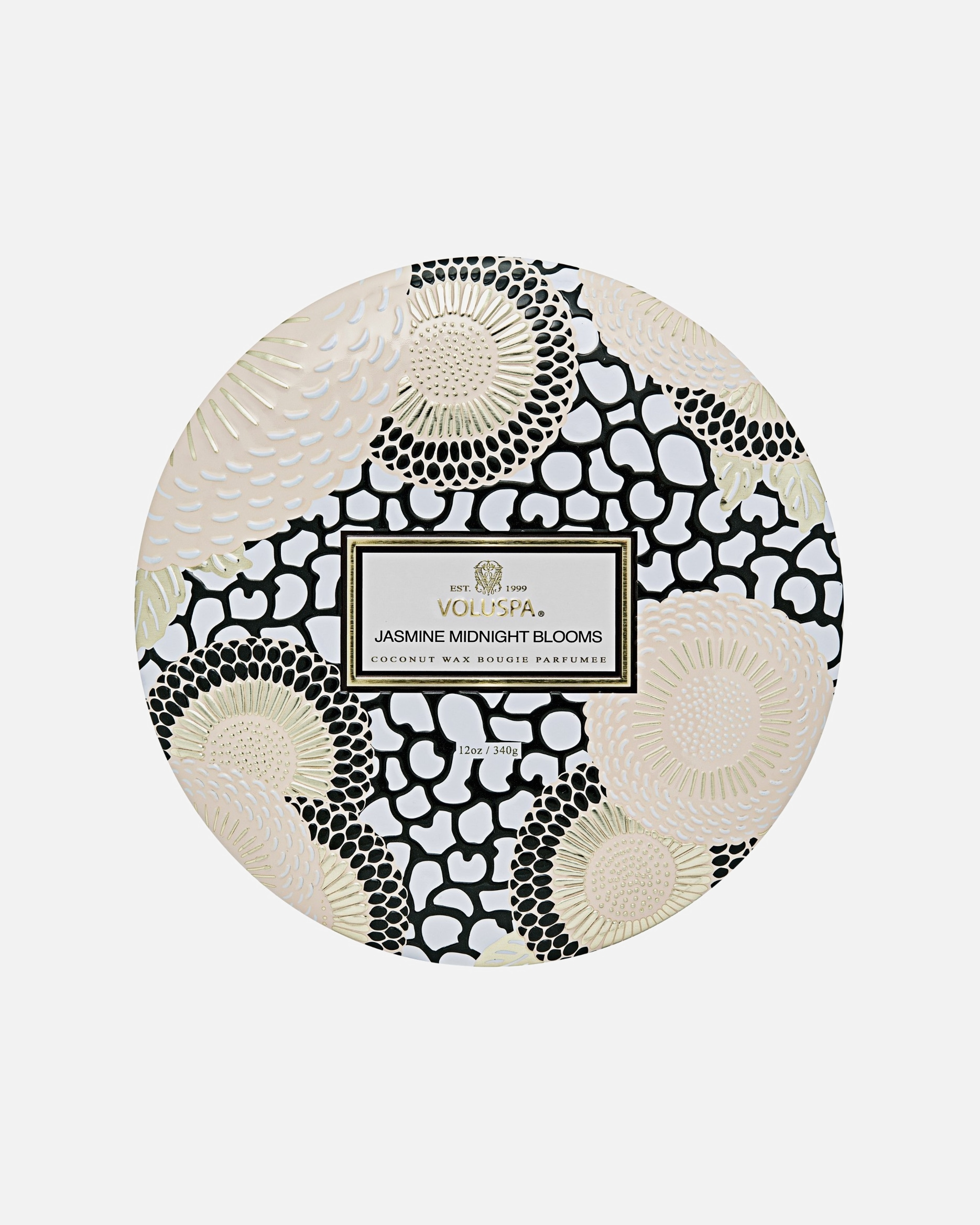 VOLUSPA Jasmine Midnight Blooms 3 Wick Tin