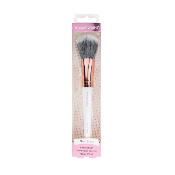 Štětec Brushworks White & Gold na tvářenku