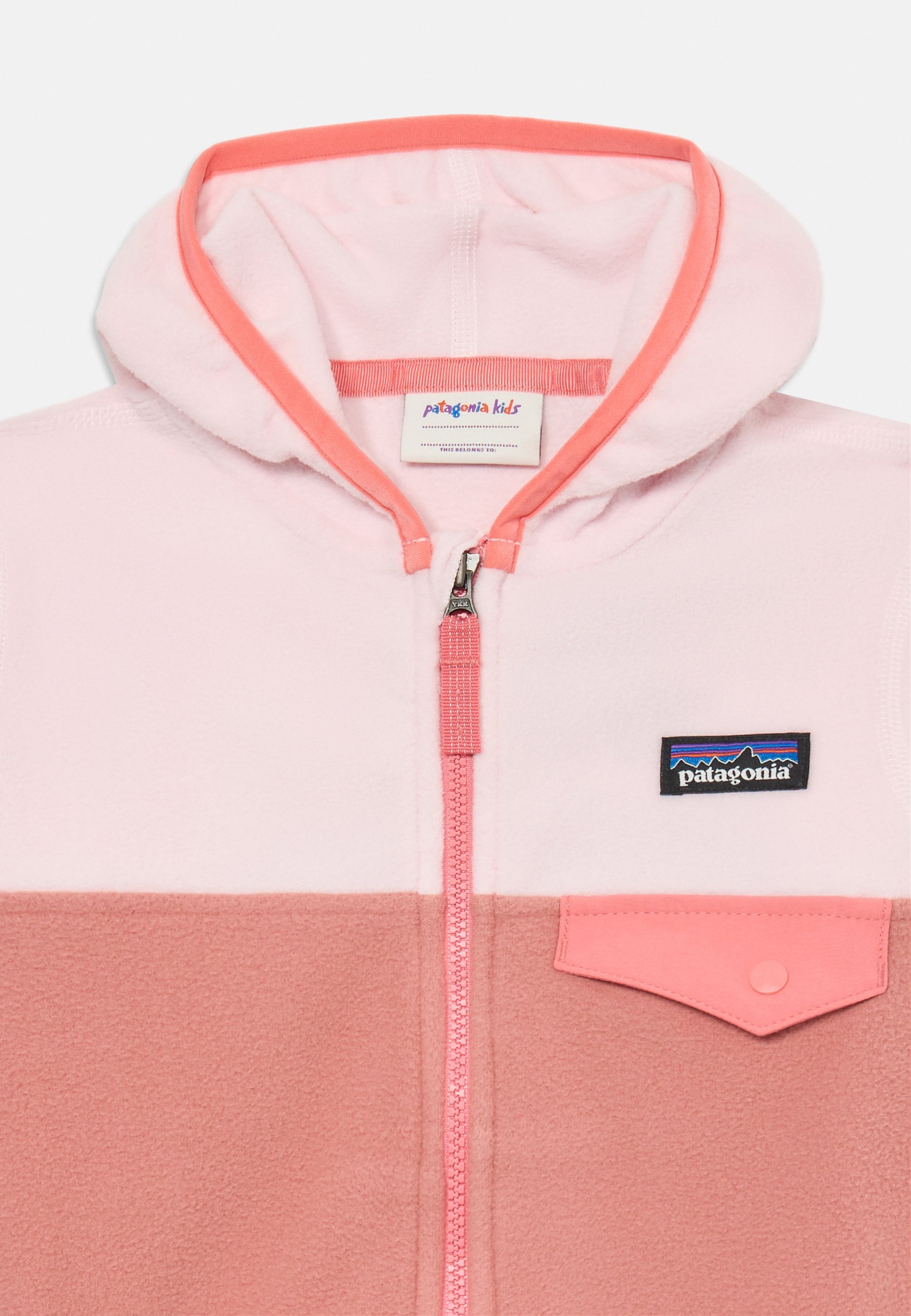 Patagonia BABY SNAP UNISEX - Flísová bunda - moment pink