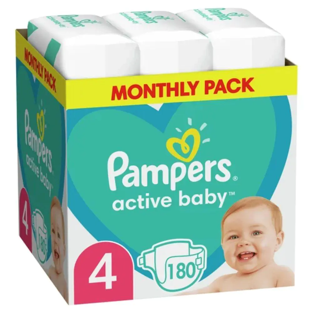 Pampers Pieluchy Active Baby Maxi