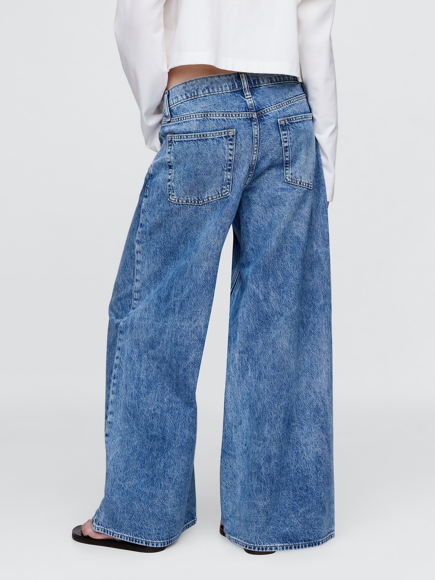 GAP SUPER BAGGY - Relaxed Fit Jeans - Hellindigo 11