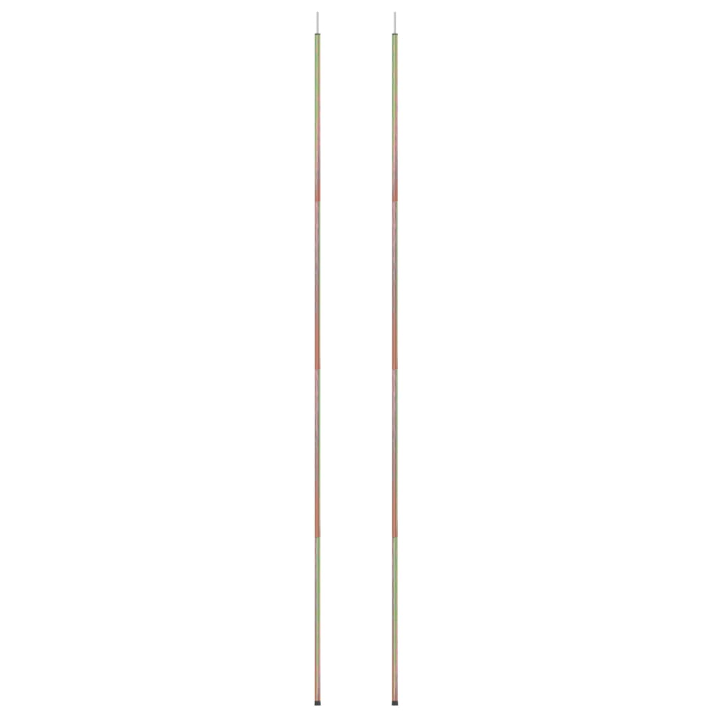Vidaxl 200 cm 2-delt skyggestang til sejl