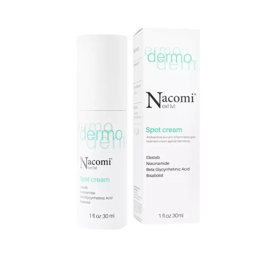 Nacomi Next Level Dermo krem punktowy przeciwdziałający niedoskonałościom 30 ml