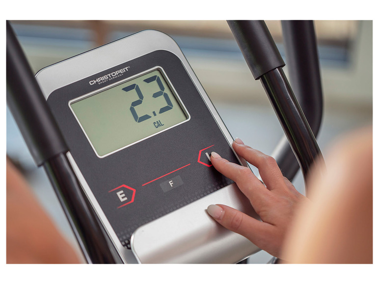 Christopeit Hybrid Trainer »AX 6500«, aparelho de exercícios elíptico 2 em 1 para uso doméstico.