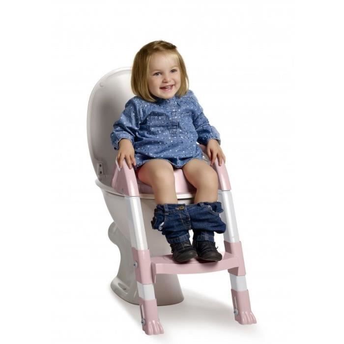 Redutor de Assento Sanitário THERMOBABY Kiddyloo® - Rosa Claro