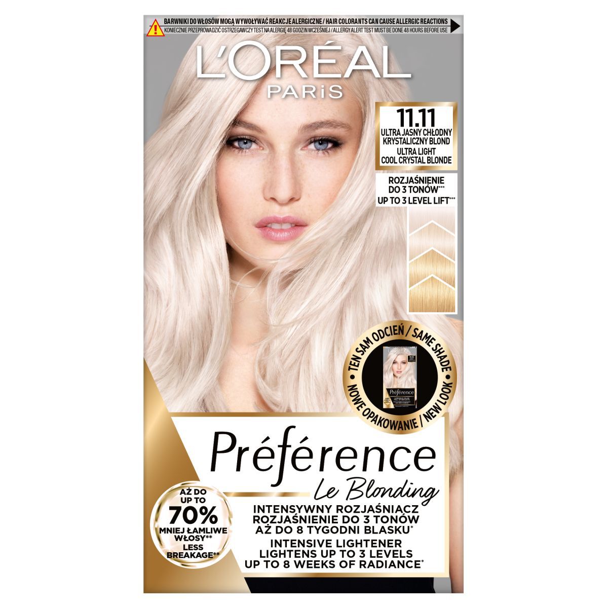 Tintura per capelli L'Oreal Paris 1111 Ultra Light Preference