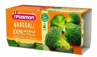 PLASMON Plasmon broccolipuree 2x80g + 6ml glutenvrij