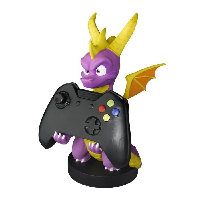 Statuetta Spyro The Dragon - Supporto e caricabatterie per controller e smartphone - Exquisite Gaming