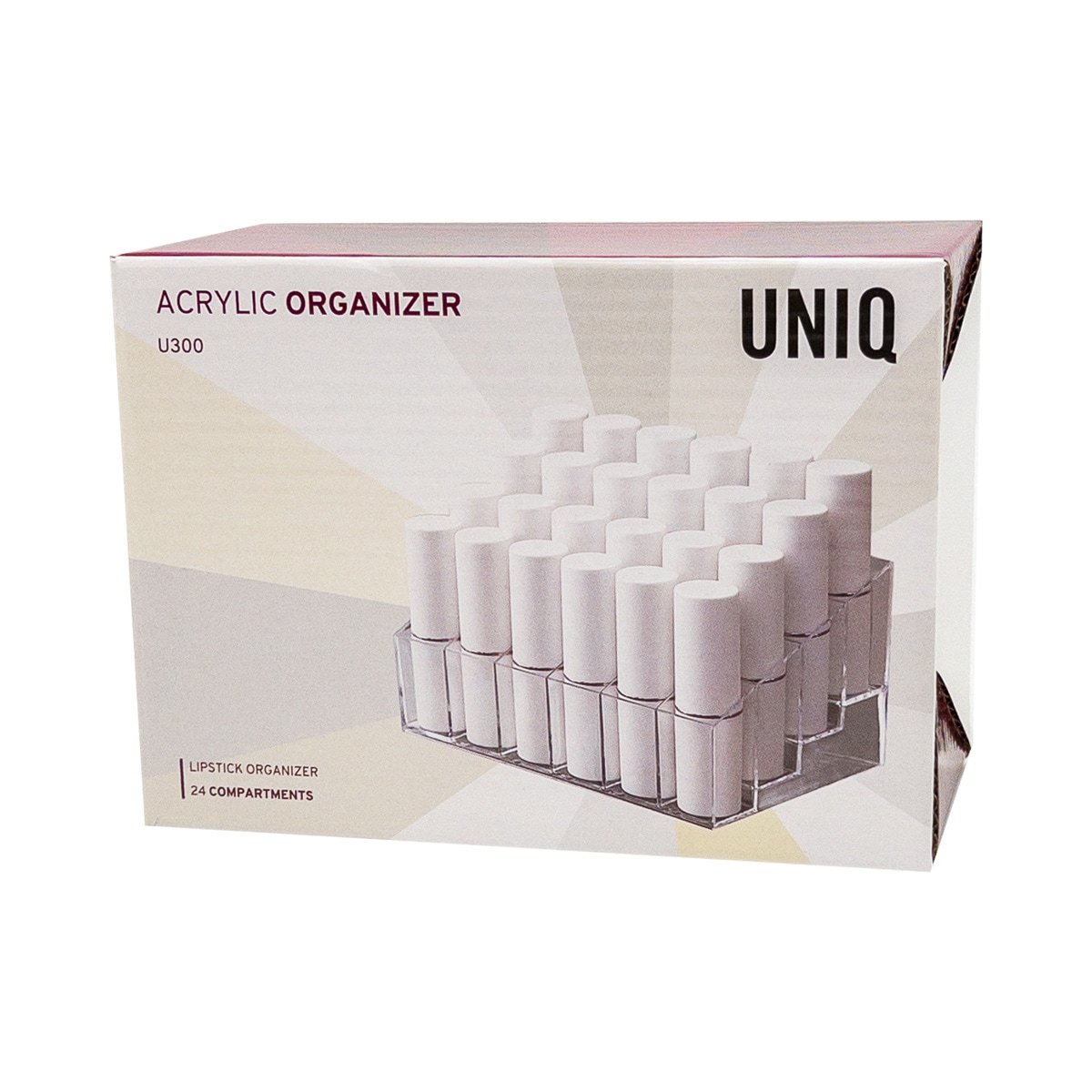 UNIQ Beautycase kosmētikas organizators – 24 nodalījumi – 1 gab.