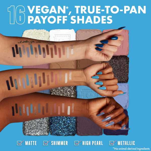 Paletă de farduri Nyx Pmu Ultimate - Vintage Jean Baby