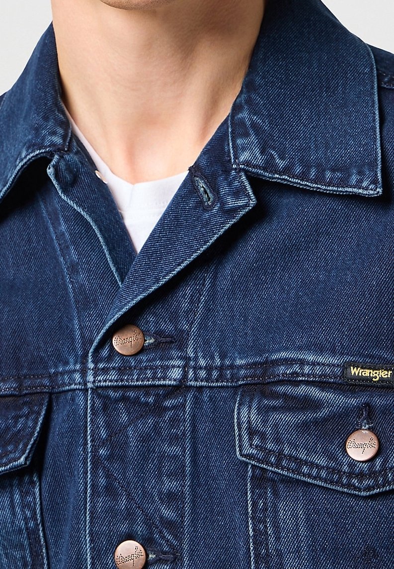 Wrangler Denimjakke - blå