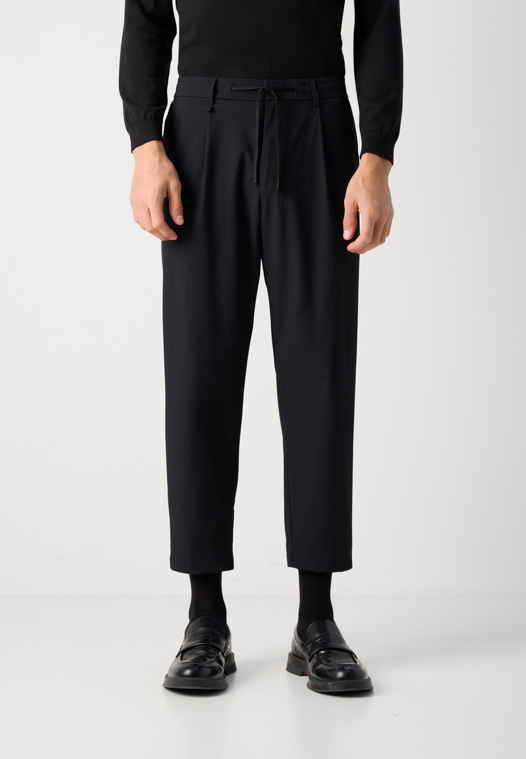 BOSS CONVERT PLEETEN - Broek - zwart