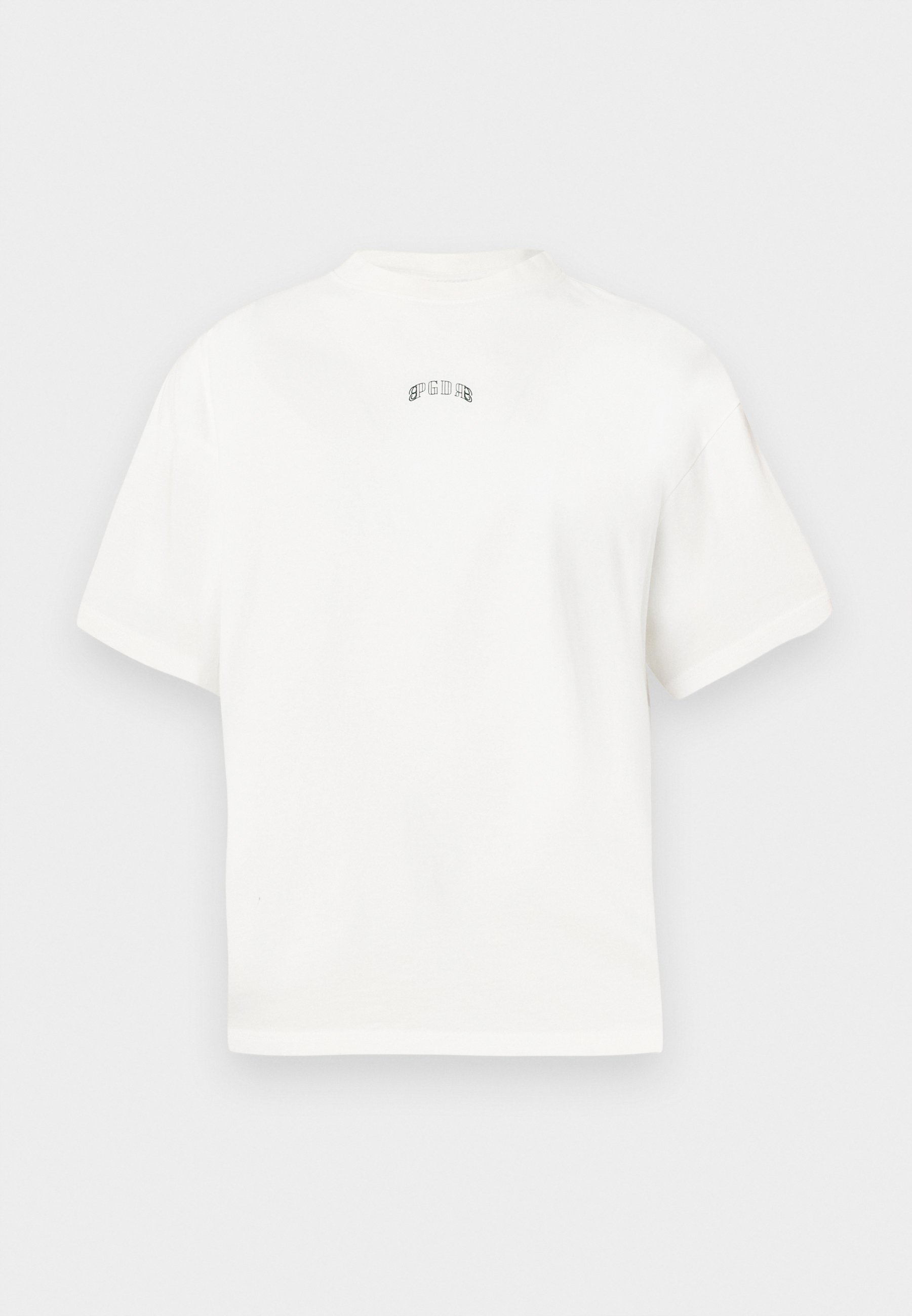 Pegador RESA HEAVY OVERSIZED T-shirt - T-shirt met print - gewassen in warm wit