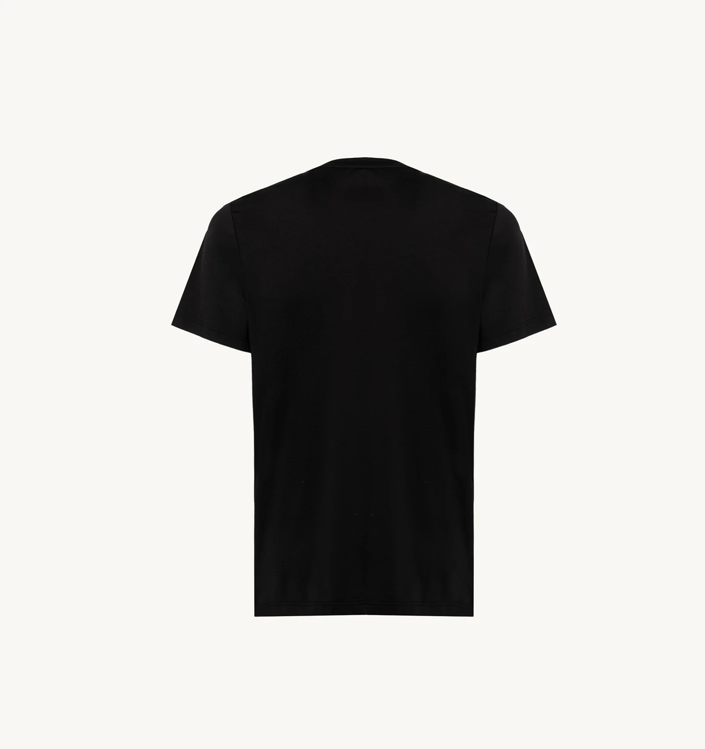 TRICOU DE TENIS NEGRU CU GUARNIȚII CONTRASTANTE