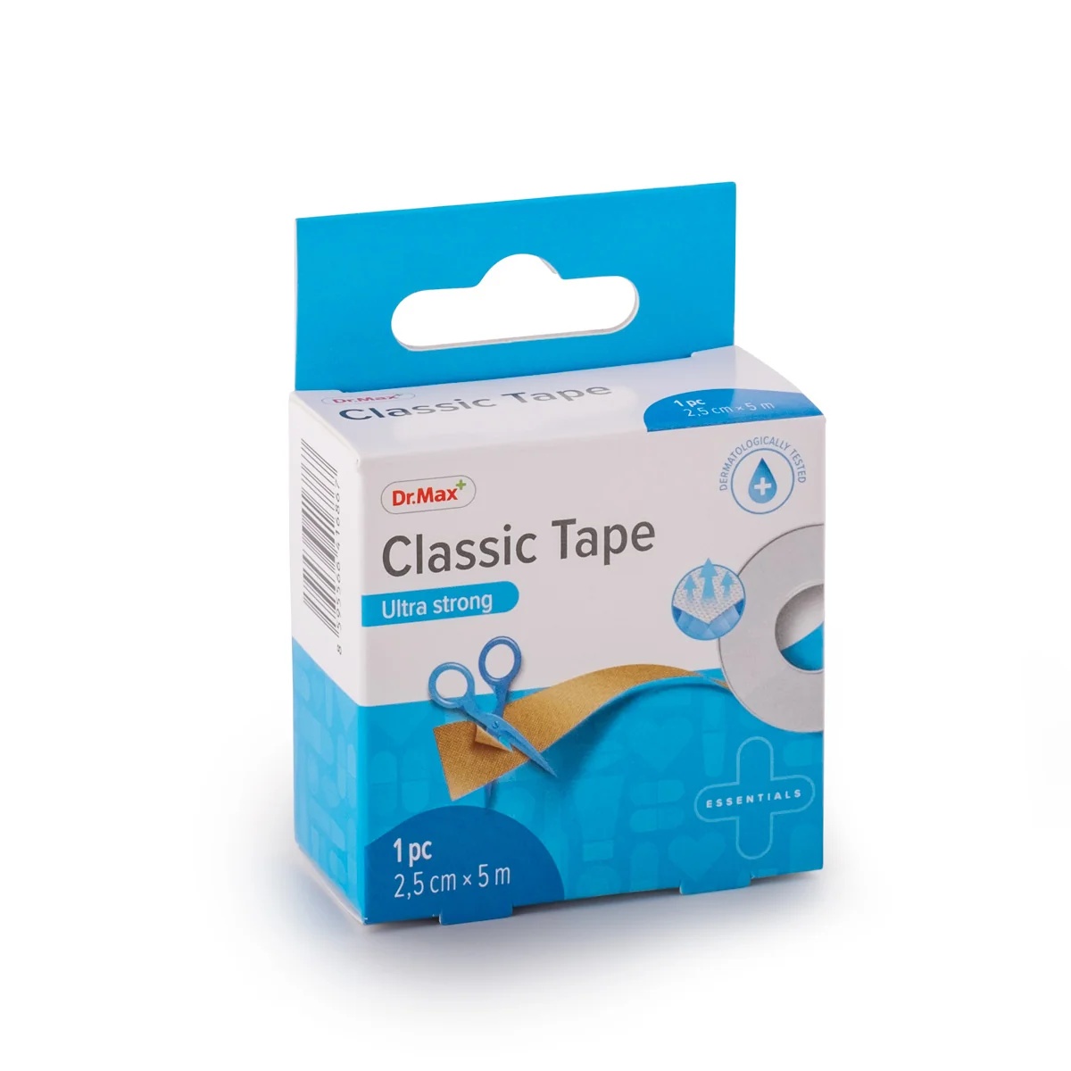 Cinta Dr. Max Classic Ultra Fuerte 2,5 cm x 5 m Cinta ultrarresistente