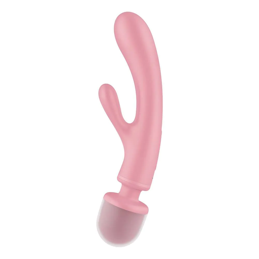 Satisfyer Triple Lover Pink Masażer