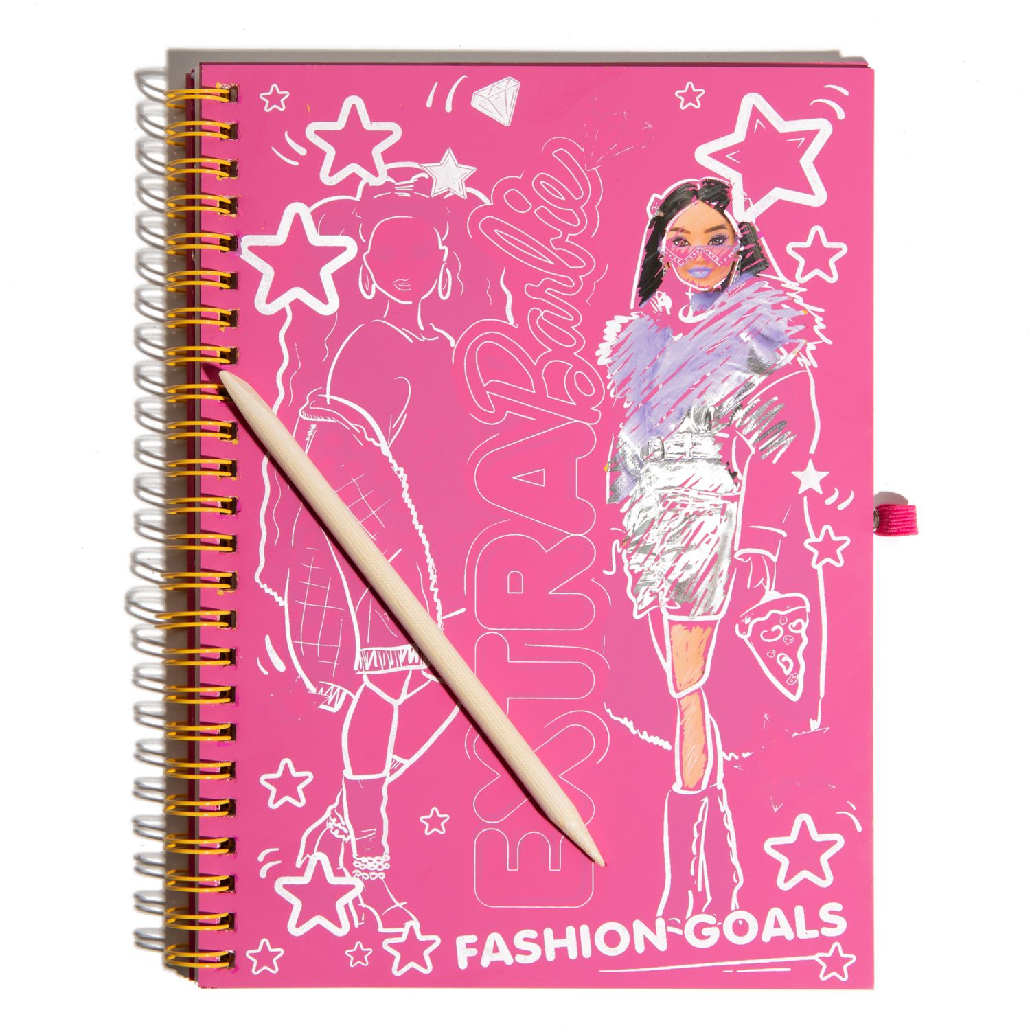 Barbie™ / Princeza Magična Roza Sveska za Grebanje Papirnica