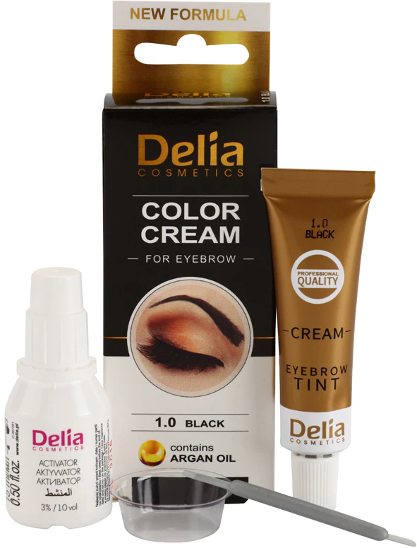 Delia Cosmetics Óleo de Argan farbka do brwi