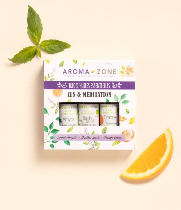 Gavesett med essensielle oljer: Trio av essensielle oljer - Zen og meditasjon