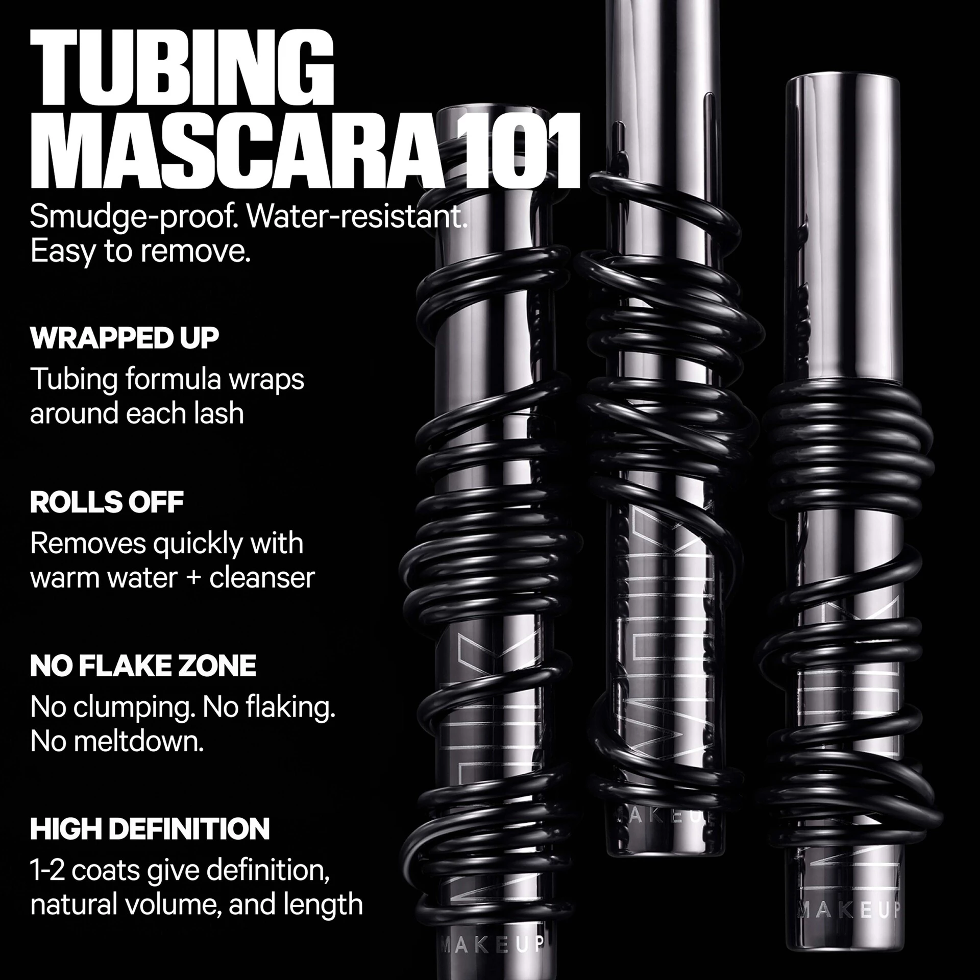 Tusz do rzęs KUSH High Roll Black - MILK Makeup