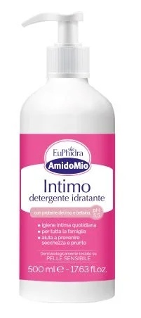 EUPHIDRA EuPhirda AmidoMio vlažilni gel za intimno čiščenje 500 ml za občutljivo kožo