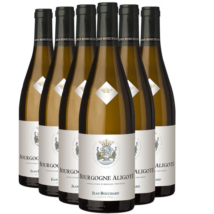 Jean Bouchard Bourgogne Aligoté 2023 - White Burgundy Wine (6x75cl)