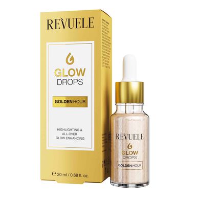 Revuele Glow Drops Golden Hour Kasvojen ja vartalon hehkutippoja 20 ml 20 ml