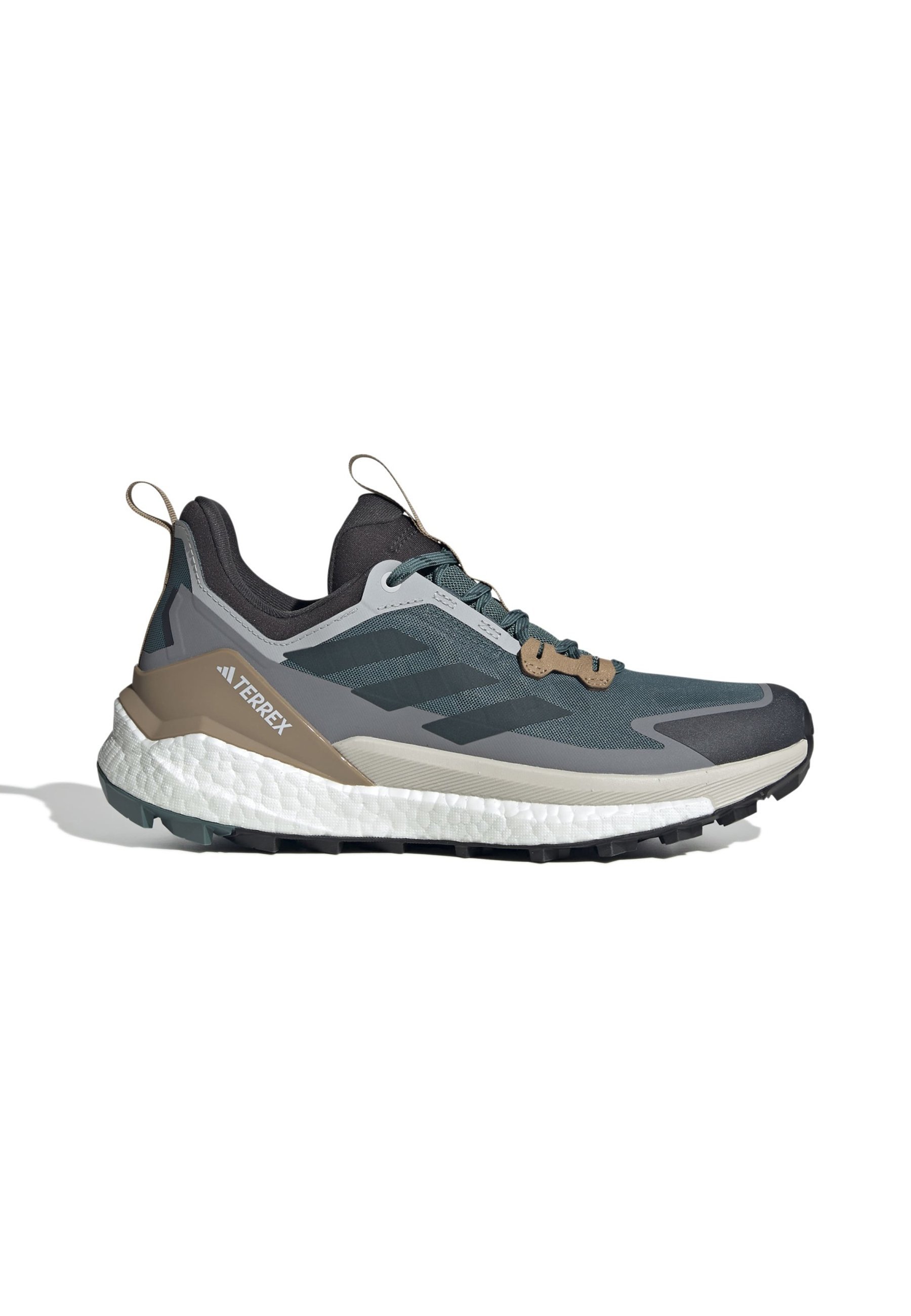 Adidas Terrex FREE LOW - Wanderschuhe - gebraucht, türkis, aurora ivy, grau, drei