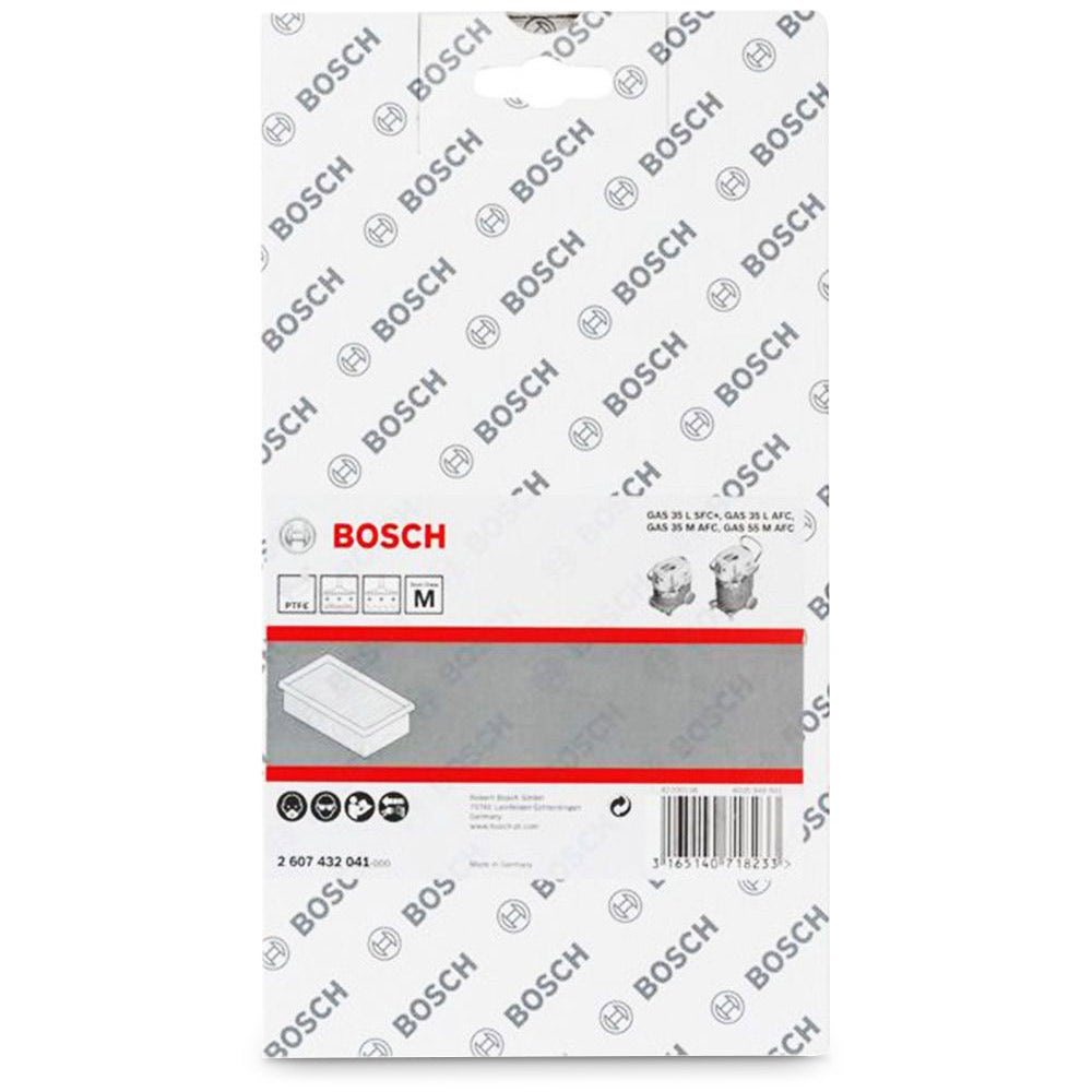 BOSCH 2607432041 lapos redőzött porszívószűrő