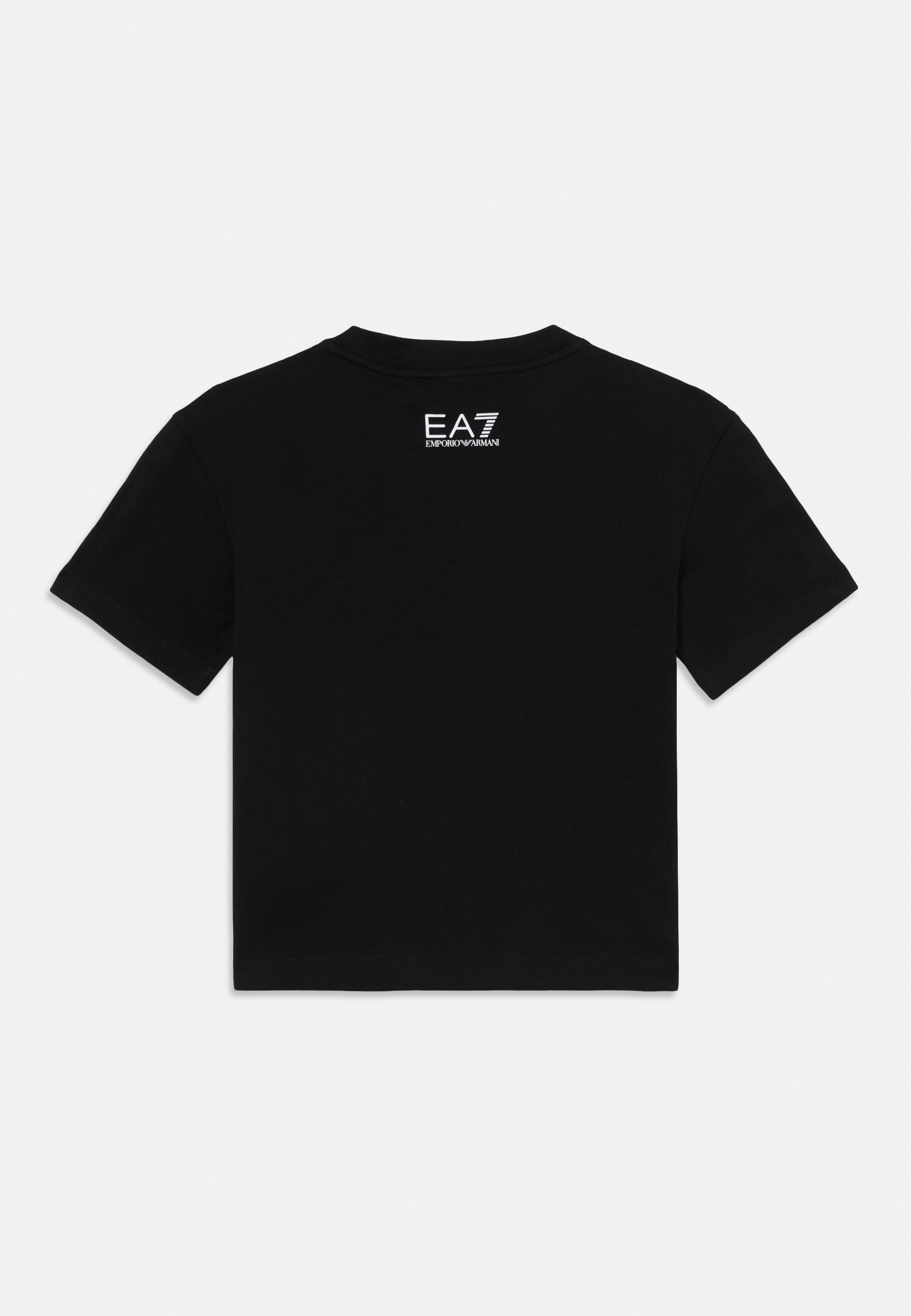 EA7 Emporio Armani UNISEX - T-shirt met print - zwart