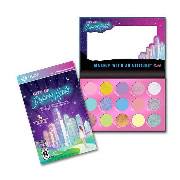 Paleta očních stínů City Of Dreamy Lights | 1UD