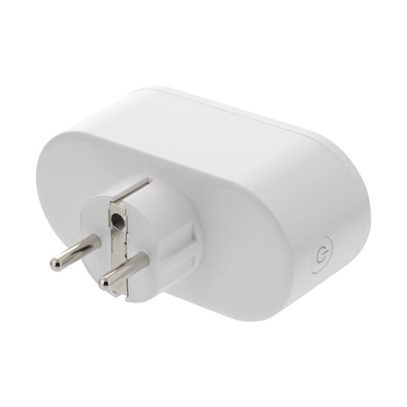 Steckdosen-Doppelschalter mit Energy-Monitoring, Tuya