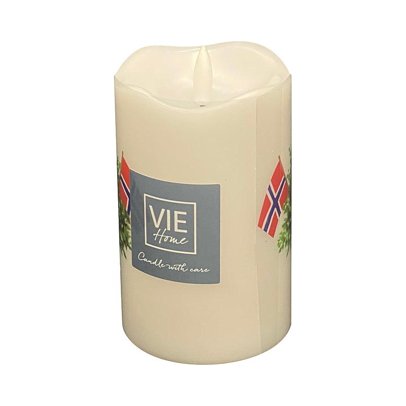 Vie Home Cube-lampe 12,5 cm med LED-timer i mai