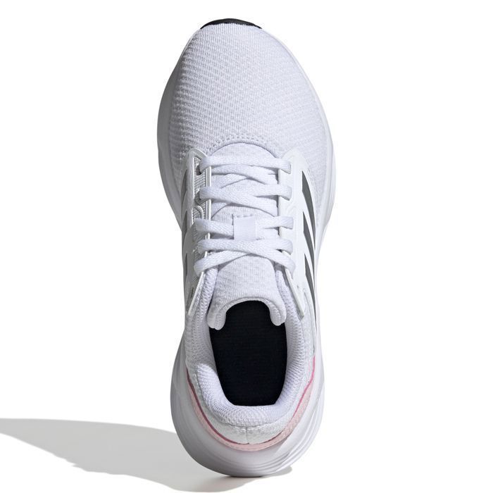 Zapatillas de running ADIDAS Galaxy 6 W para mujer - Blancas - Sintéticas - Con cordones - Planas