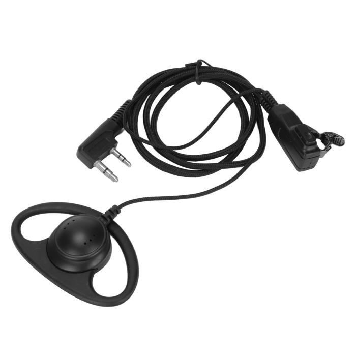 Sonew Two-Way Radio Headset Walkie Talkie Noise Cancelling Earphone Multifunctional 2-Way Radio Headset for Baofeng Walkie Talkie