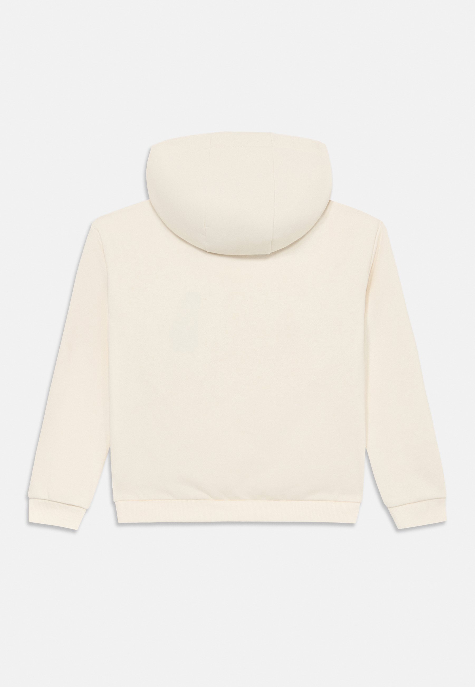 Guess JUNIOR OVERSIZE HOODED ACTIVE - Sweatshirt - crèmewit
