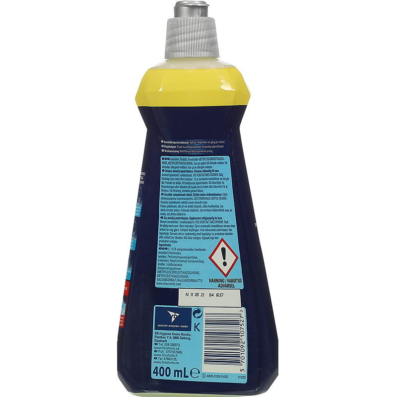 Finish Shine-middel 400 ml Finish Lemon