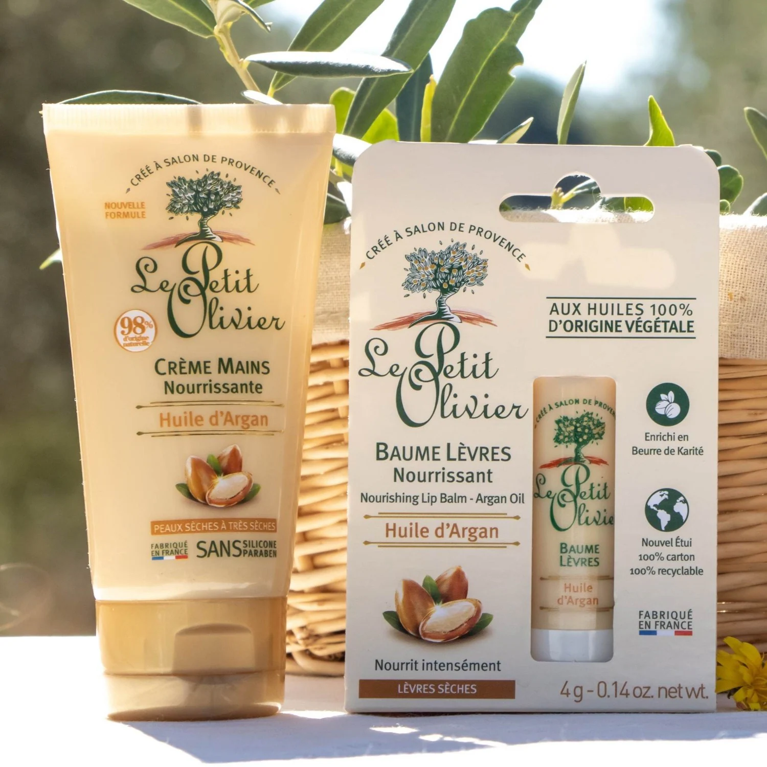 Le Petit Olivier Crème Mains Nourrissante Huile d'Argan