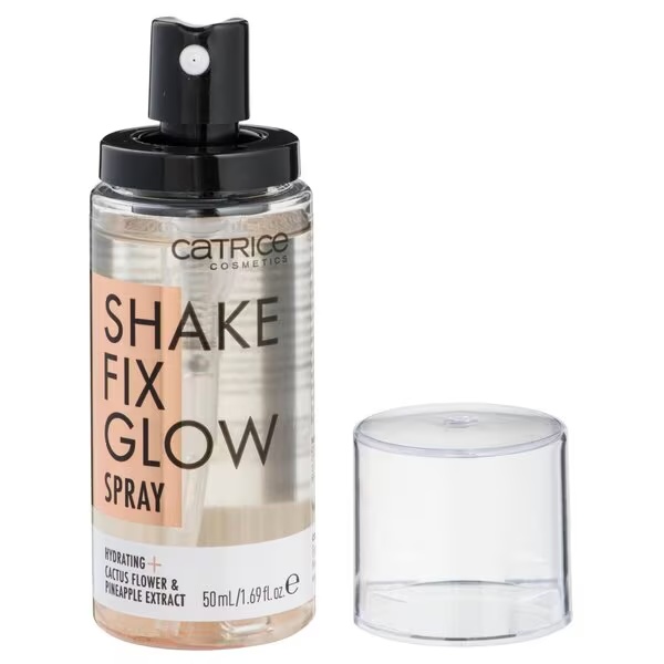 Fixačný sprej Catrice Shake Fix Glow 50 ml