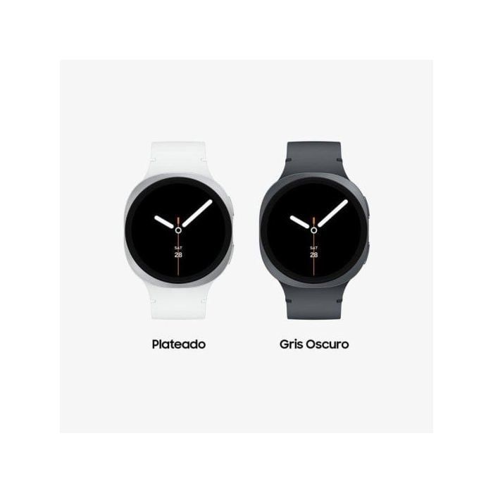 Samsung Galaxy Watch8 Bluetooth 40mm met Galaxy AI Plateado