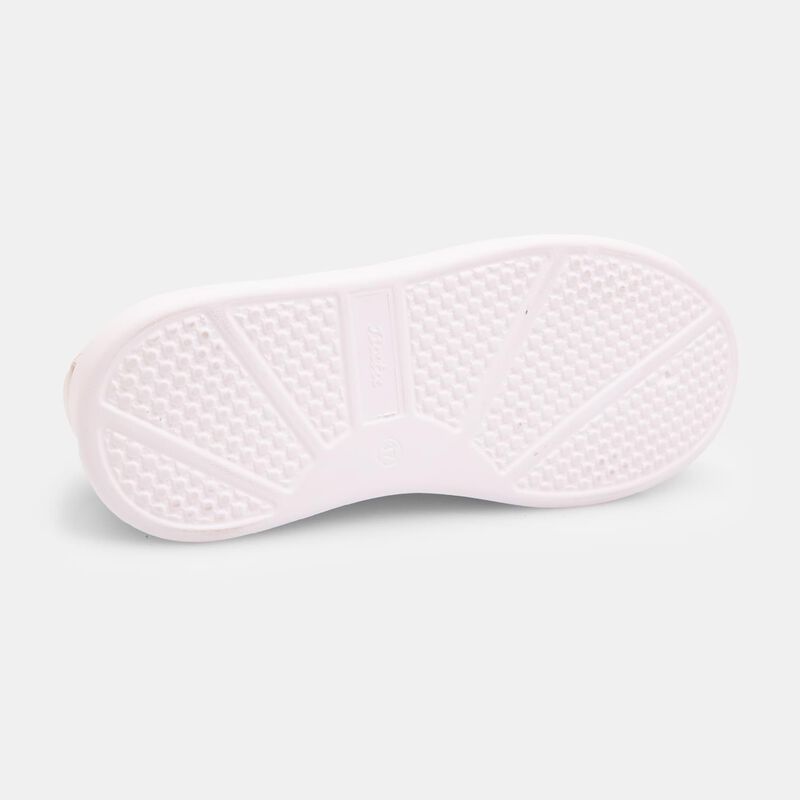 Damsneakers med snörning och juvelapplikationer