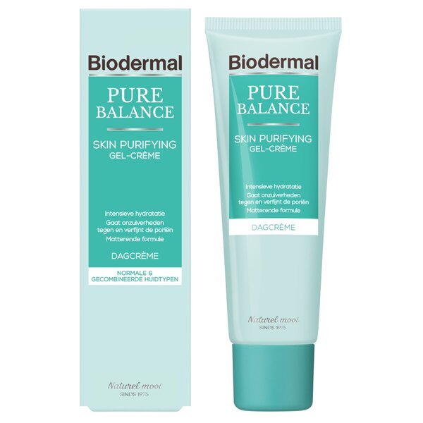 Biodermal Pure Balance dnevna krema za čišćenje kože<br>50ml - Mješovita koža