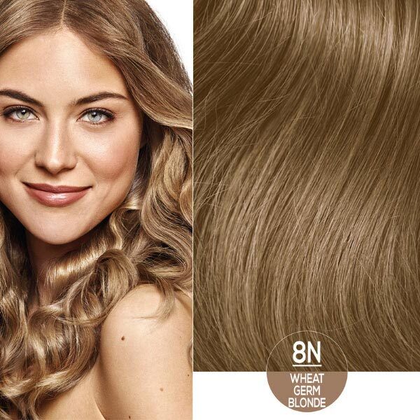 Naturtint permanentní gelová barva na vlasy 8N Pšeničně klíčivá blond
