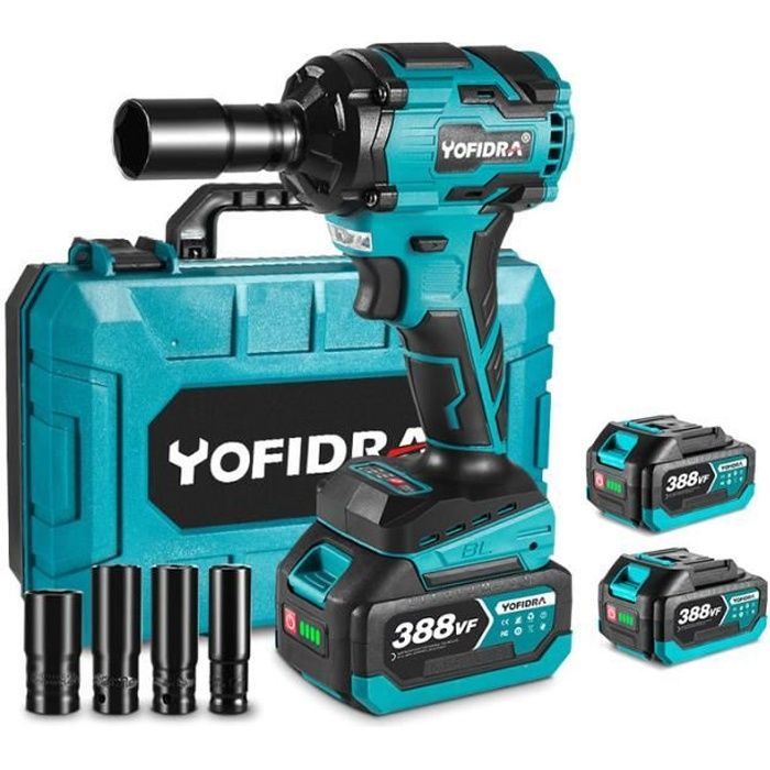 Impact wrench - YOFIDRA - Yofidra - 1/2