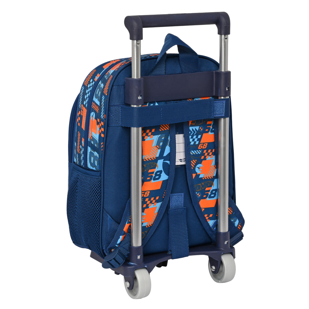 Mochila Escolar Con Ruedas Hot Wheels Speed Club