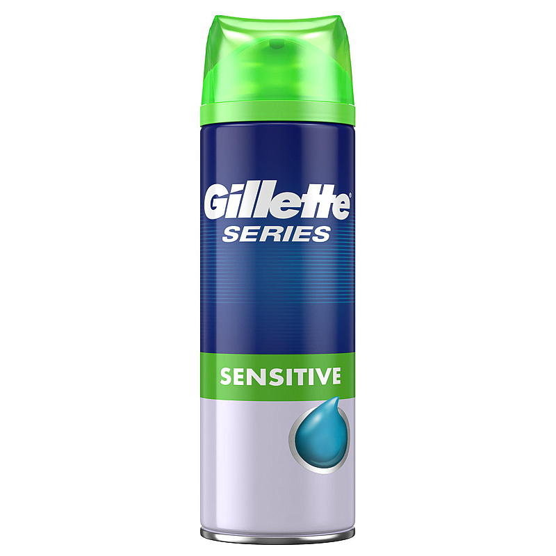 Gillette Gillette -parranajogeeli 200 ml, herkälle iholle
